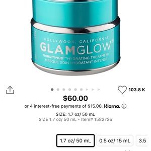 GLAMGLOW thirstymud mask